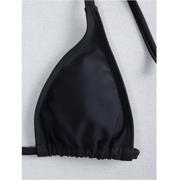Black 3 Piece Swim Set